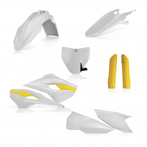 KIT PLÁSTICOS COMPLETO ACERBIS HUSQVARNA TC / FC 2014 - 2015 - COR ORIGINAL 015